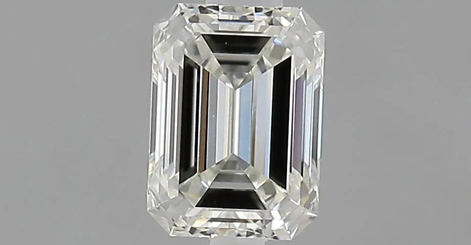 0.70ct Emerald Natural Diamond (Colour G, Clarity VVS2, Cut VG, IGI Certified)