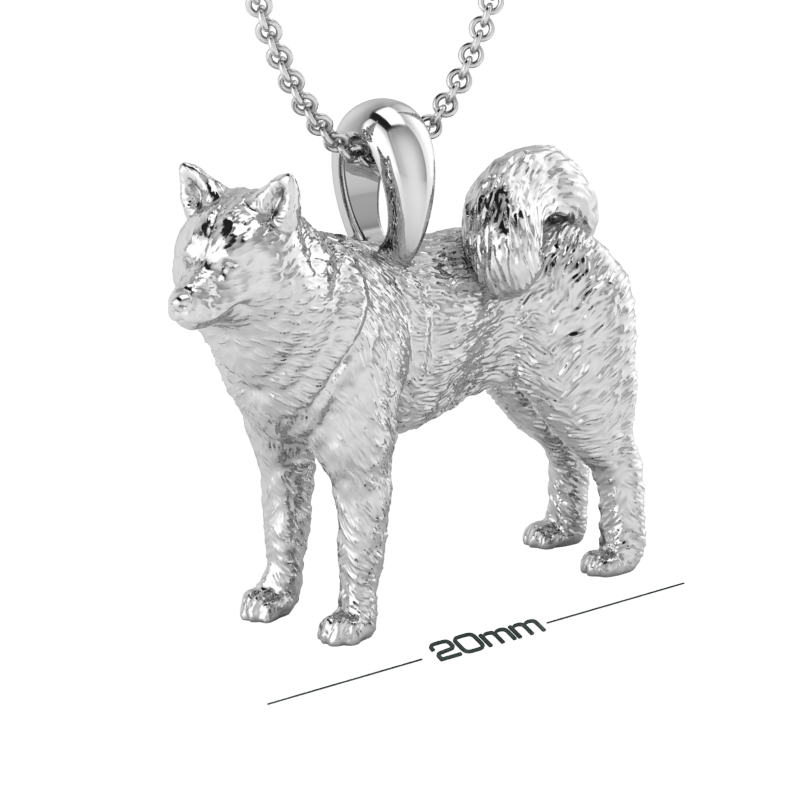 Alaskan Malamute pendant