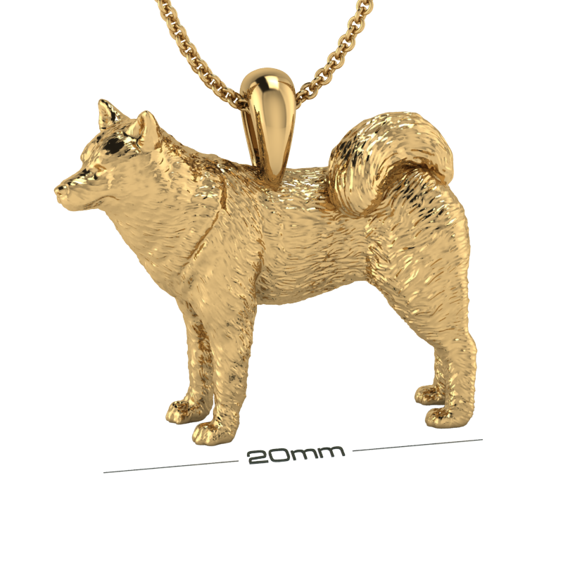 Alaskan Malamute pendant