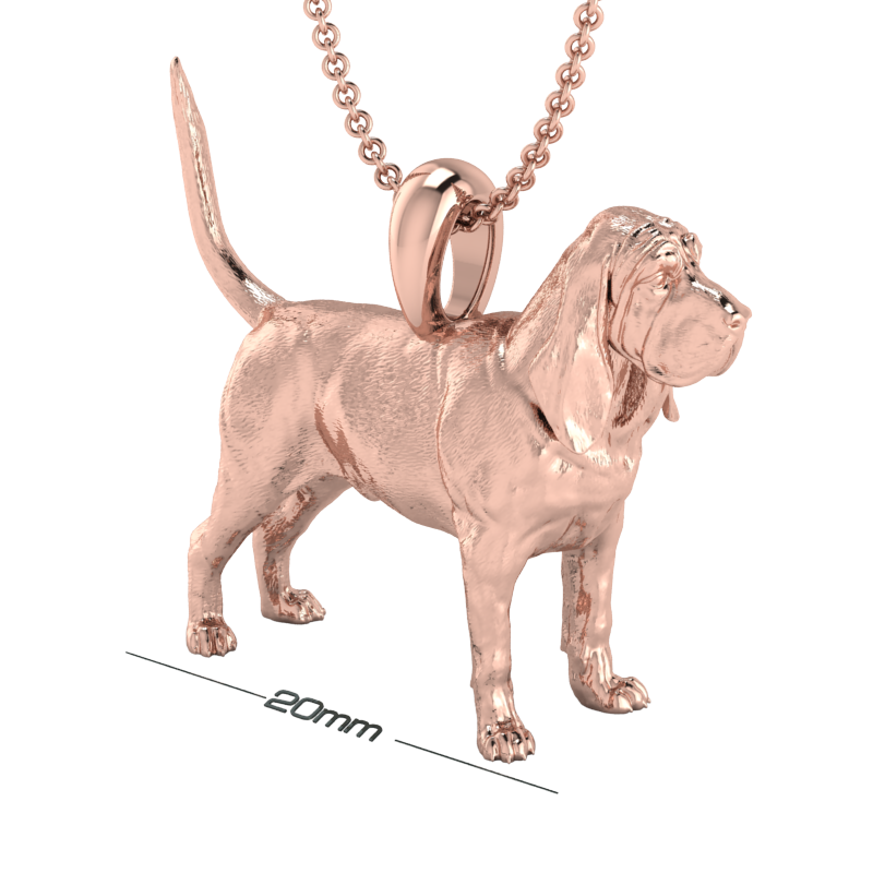 Bloodhound pendant #2