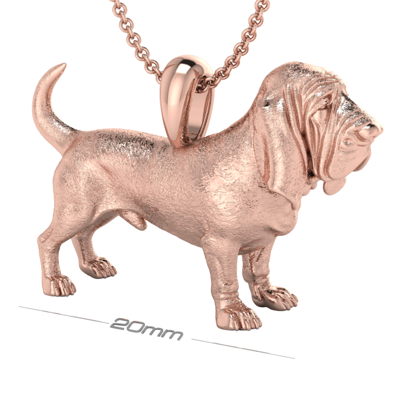 Bloodhound pendant