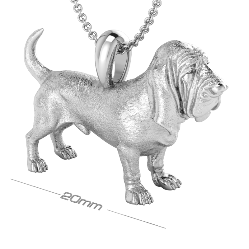 Bloodhound pendant