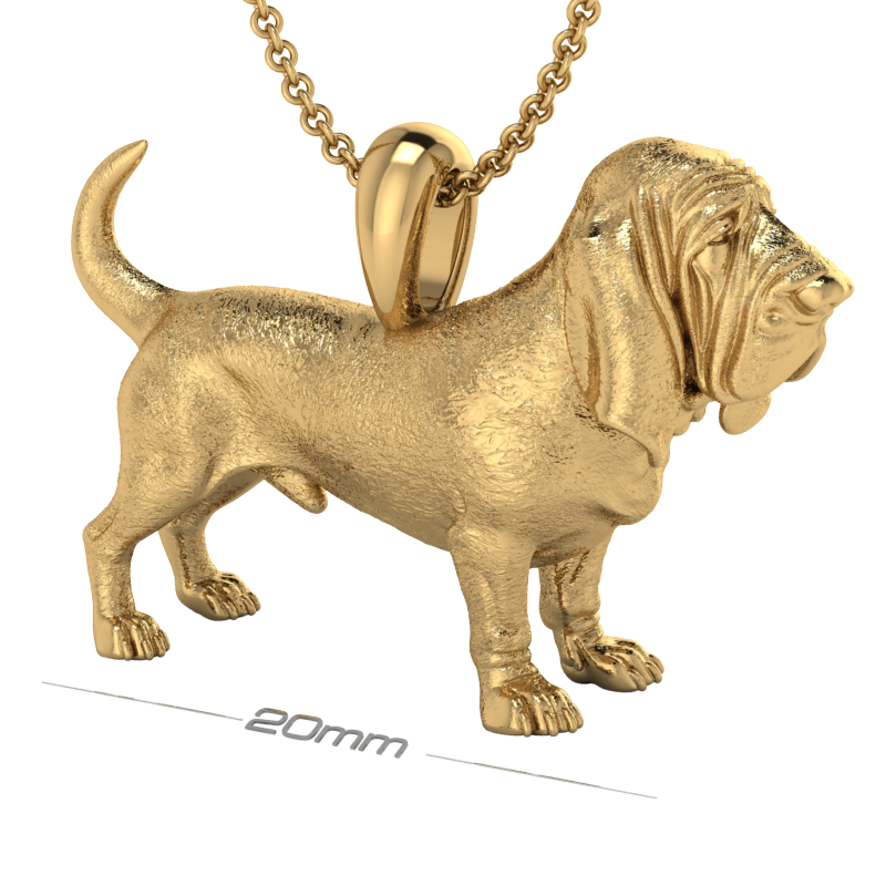 Bloodhound pendant