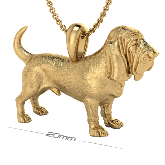 Bloodhound pendant