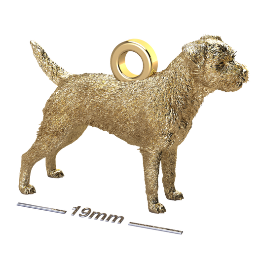 Border Terrier charm