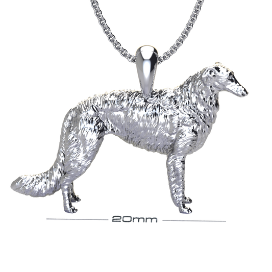 Borzoi pendant