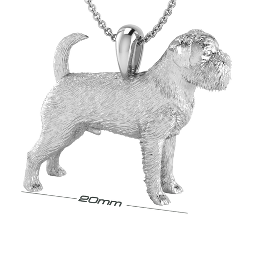 Brussels Griffon pendant