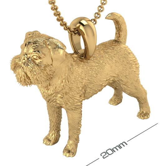 Brussels Griffon pendant