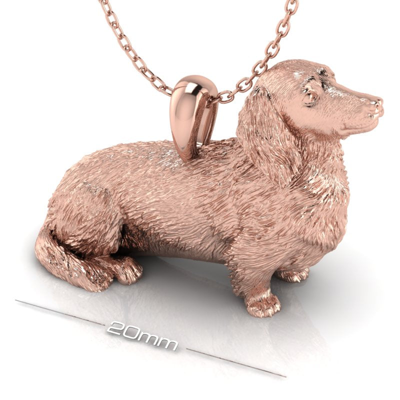 Dachshund (long-hair) pendant