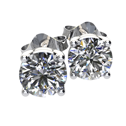 Diamond Claw Set Studs 1.00ct