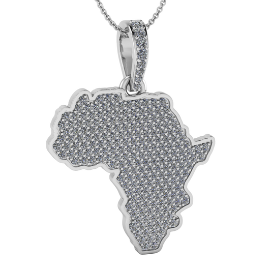Diamond Africa pendant
