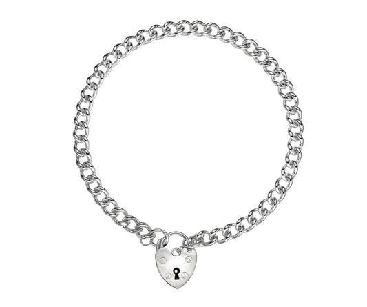 Medium Traditional Curb Charm Bracelet