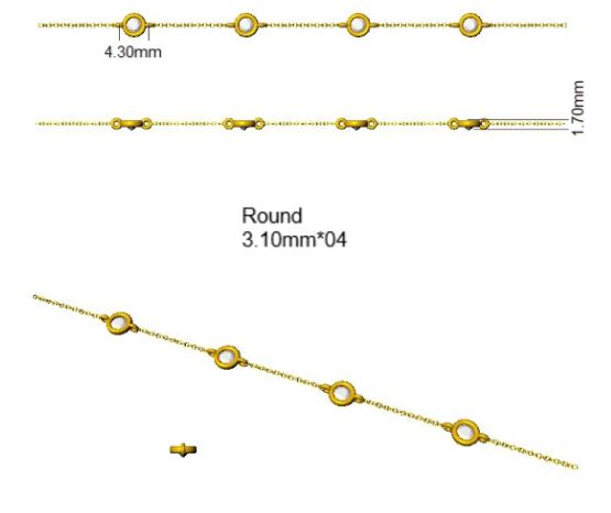 Tutti-Fruti gemstone bracelet