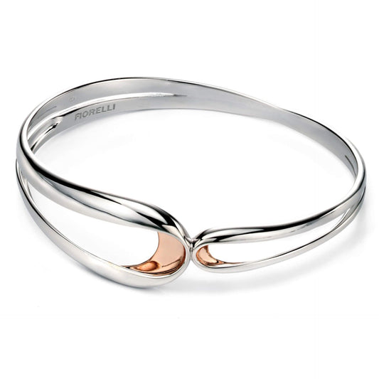 Fiorelli Rose Gold Plated Detail Bangle