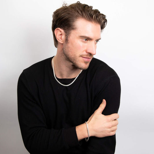 Heavyweight Foxtail Chain Necklace 51cm