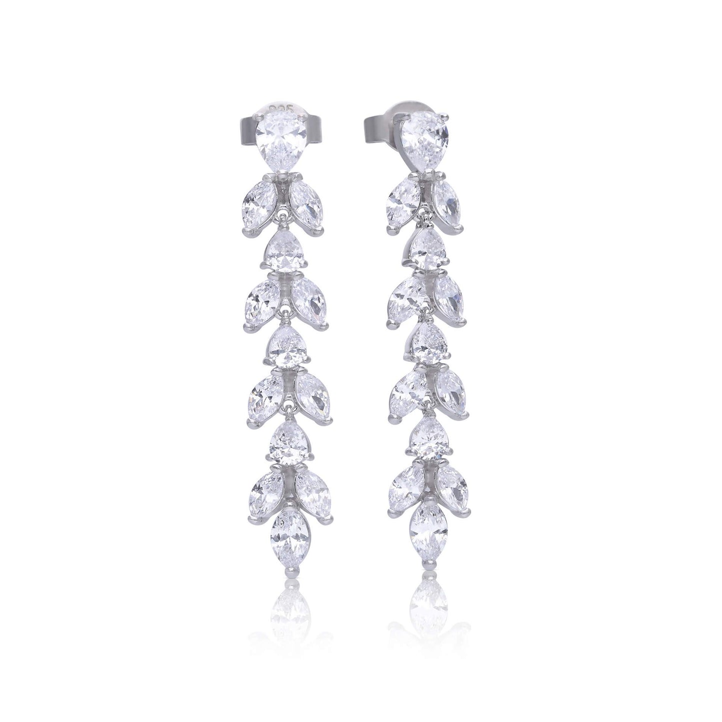 Diamonfire Vine Drop Earrings