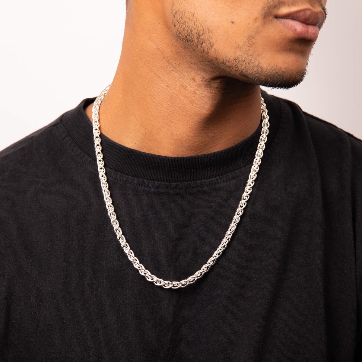Fred Bennett Heavyweight Spiga Link Chain Necklace