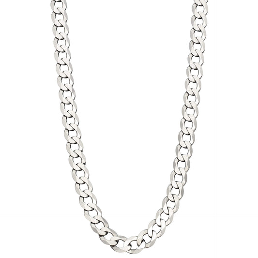 Fred Bennett Heavyweight Diamond Cut Curb Chain Necklace