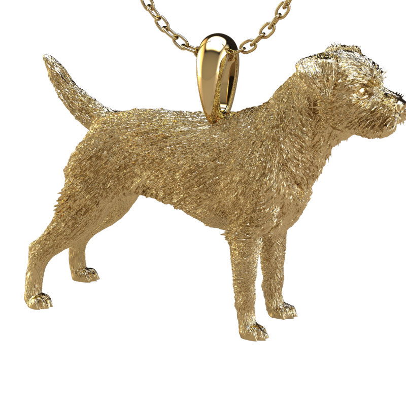 Border terrier pendant