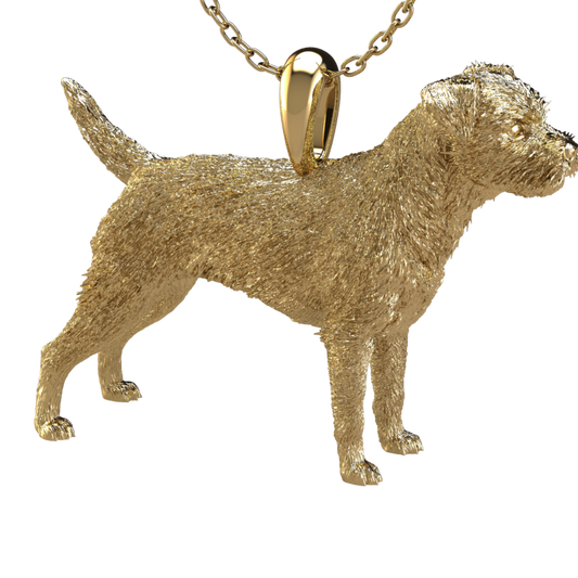 Border terrier pendant