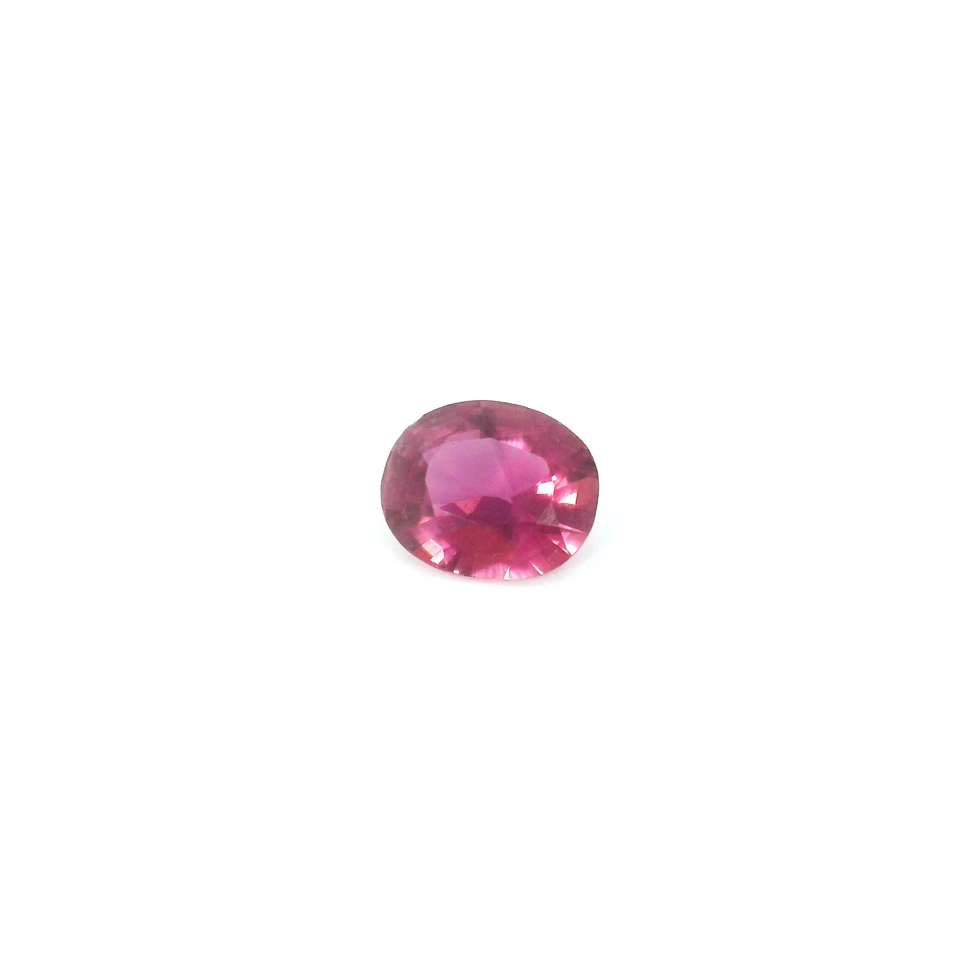 0.48ct Oval Natural Tourmaline (Colour Pink, Clarity Eye Clean, Cut Faceted)
