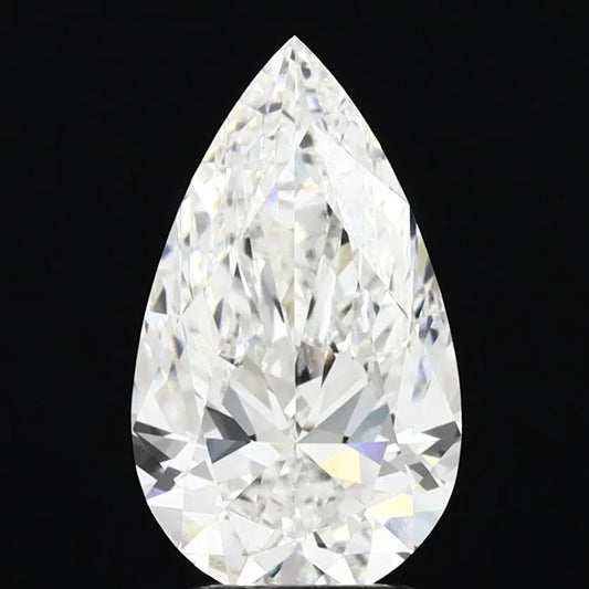 2.93ct Pear Lab Grown Diamond (Colour E, Clarity VVS2, IGI Certified)