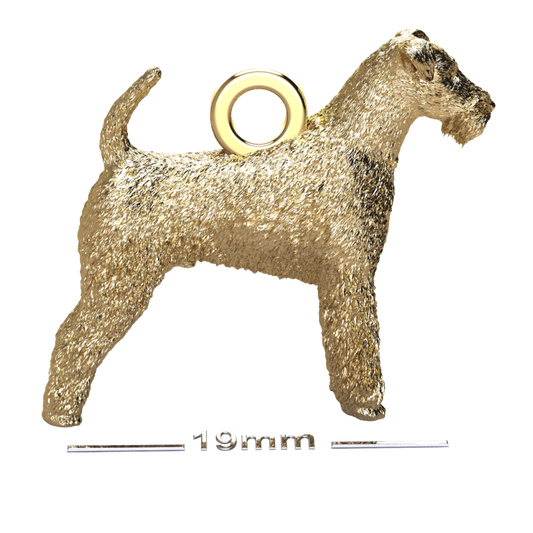 Silver dog pendant necklaces and charms with textured fur details on a chain, perfect accessory for dog lovers and jewellery enthusiasts worldwide, also available in solid gold. Made by Chris Simpson Designs in the United Kingdom.