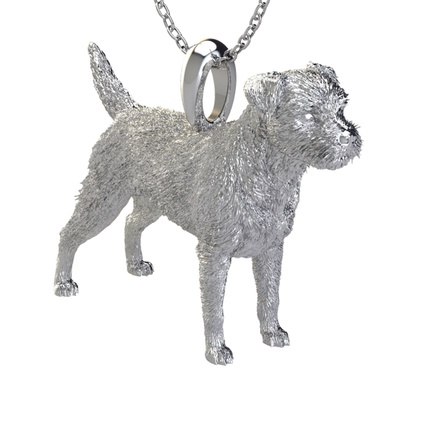 Border terrier pendant