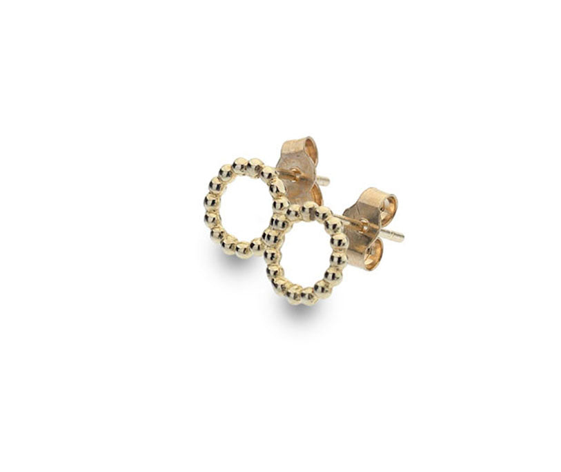 22 Bead circle studs