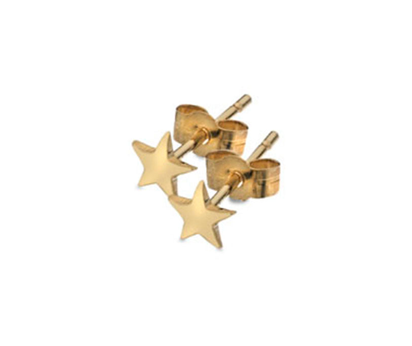 Star stud earrings