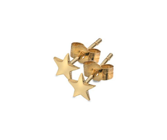 Star stud earrings