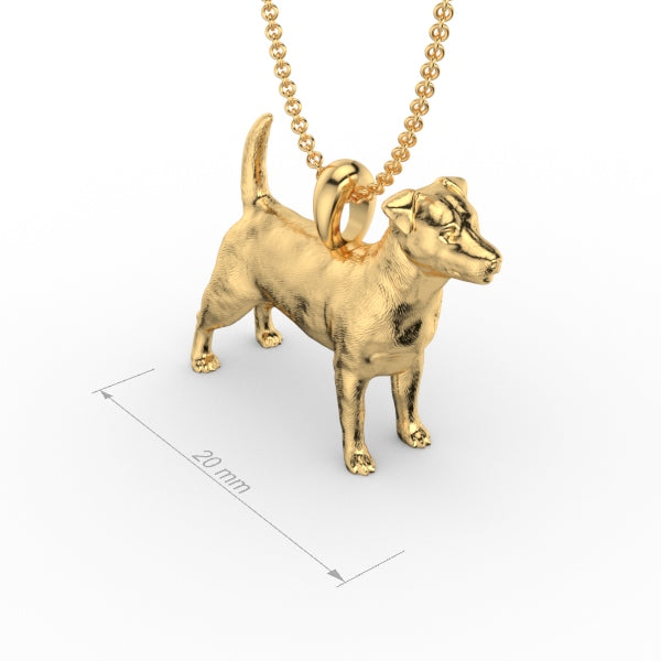 Silver dog pendant necklace with textured fur details on a chain, perfect accessory for dog lovers and jewellery enthusiasts worldwide, also available in solid gold. Made by Chris Simpson Designs in the United Kingdom.