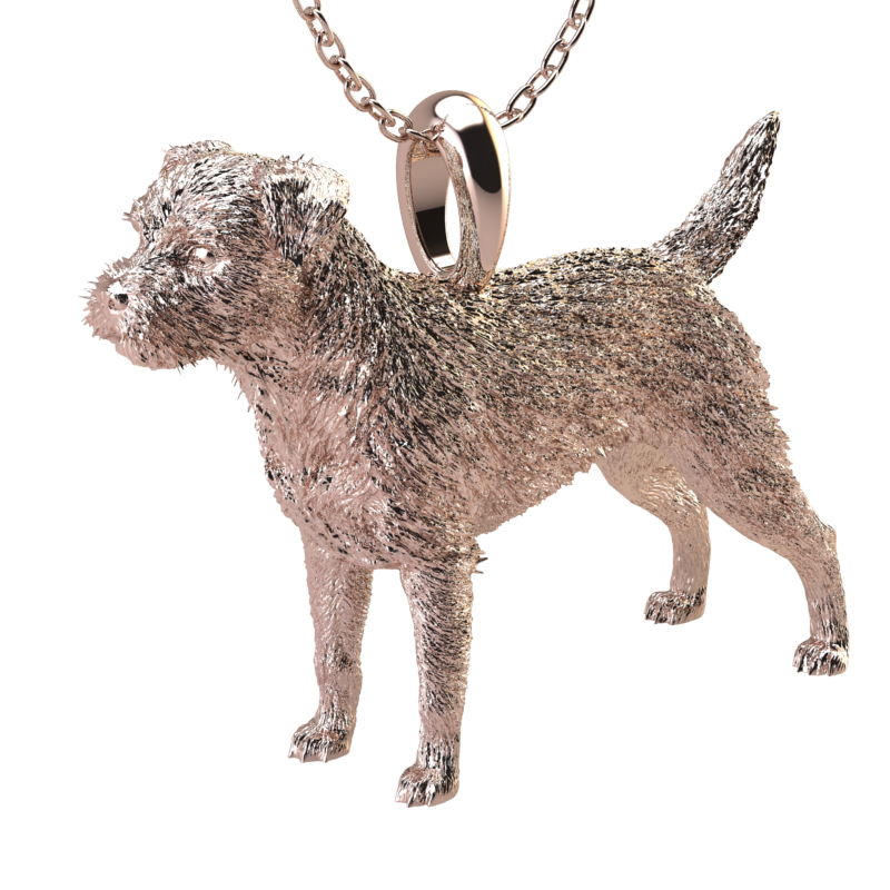 Border terrier pendant