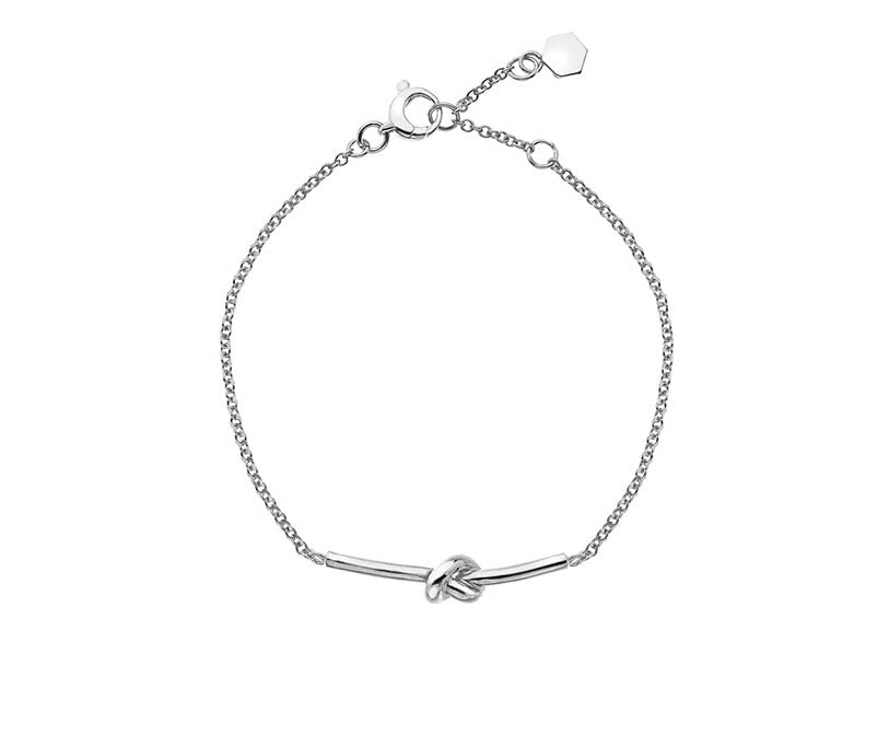 Knot id bracelet