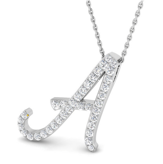 Bespoke initial necklace