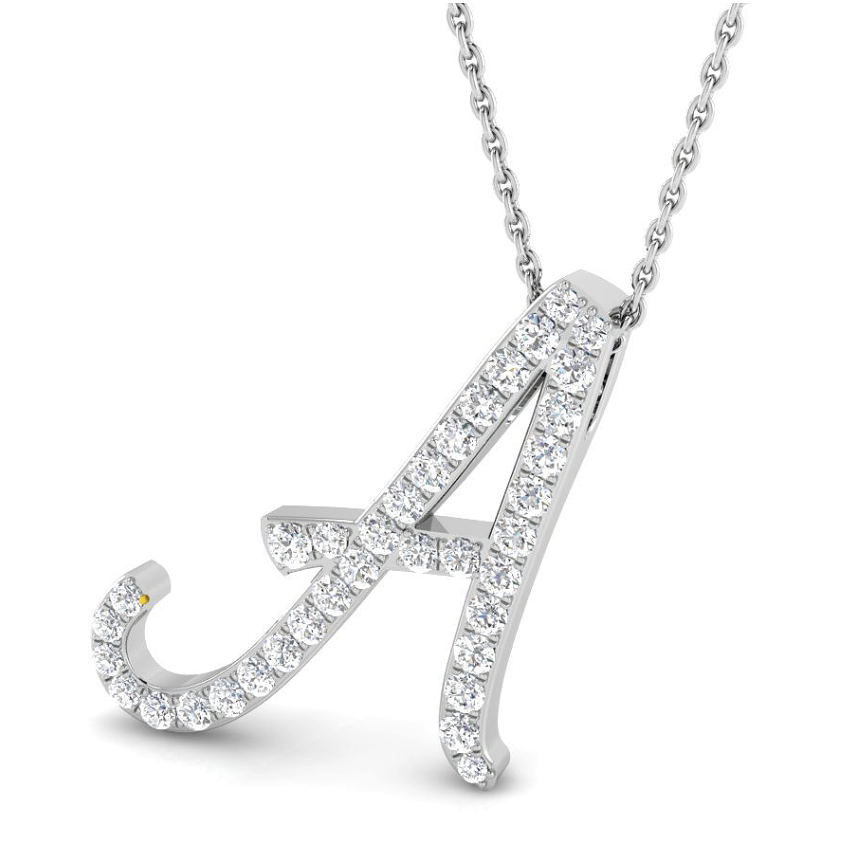 Bespoke initial necklace