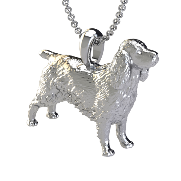 English cocker spaniel pendant