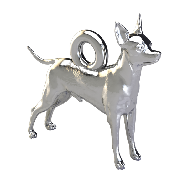 Toy terrier charm