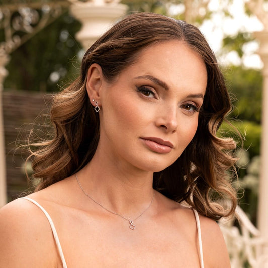 Diamond Quatrefoil Pendant in 9ct Gold