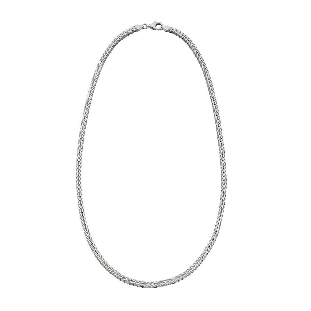 Heavyweight Foxtail Chain Necklace 51cm