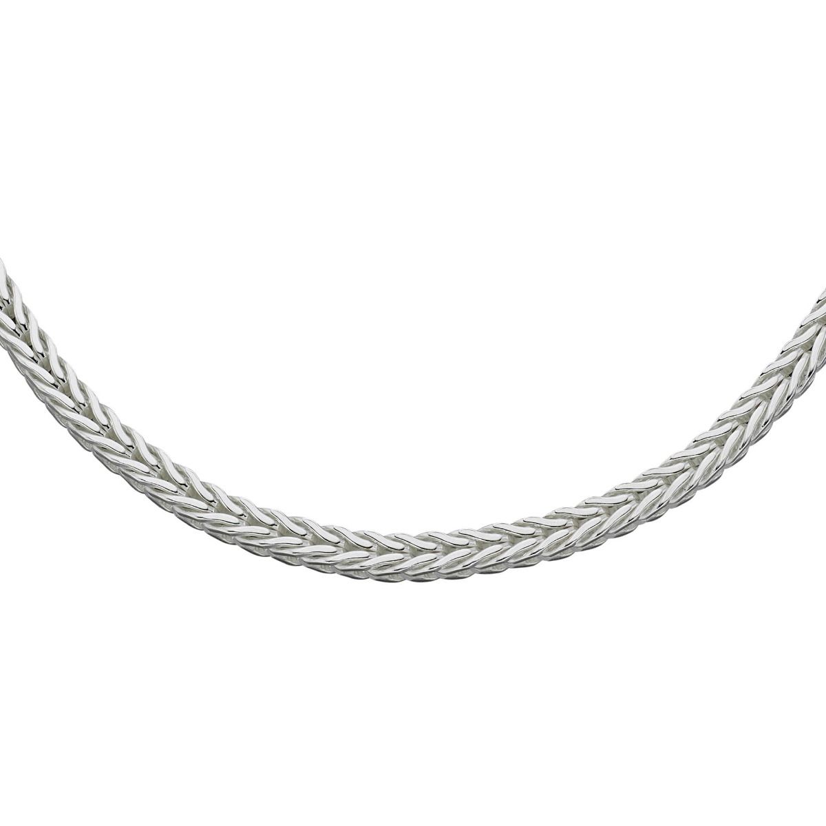 Heavyweight Foxtail Chain Necklace 51cm